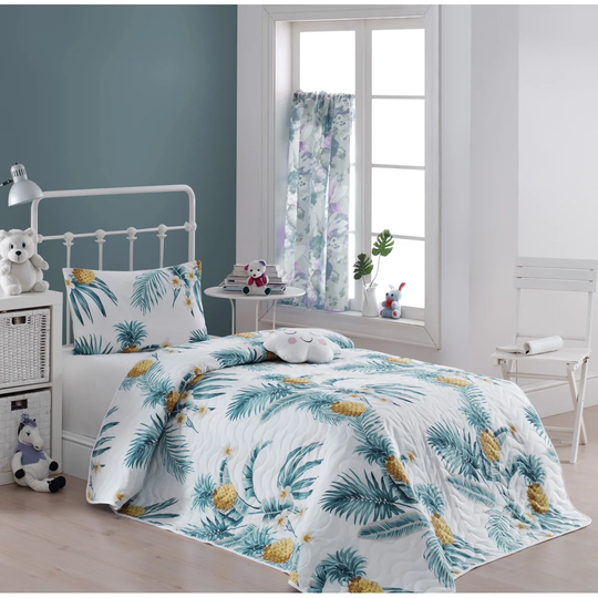 Maybery Quilted Bedspread Set with 2 Pillows