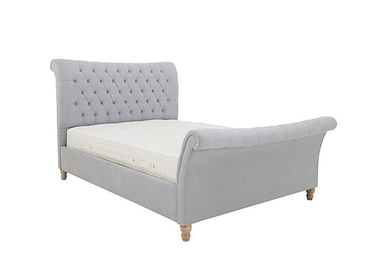 Evie Bed Frame - Small Double - Grey