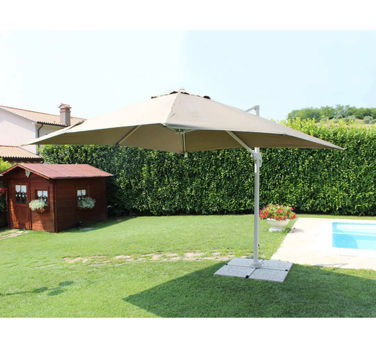 Anestin 3m Square Wall Mounted Parasol