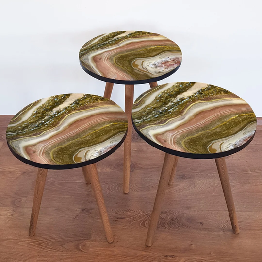 Letha 3 Piece Nest of Tables