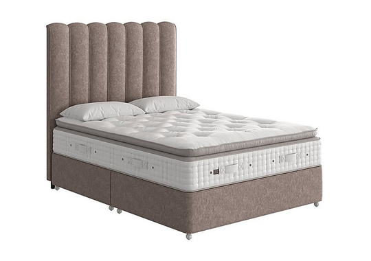Vispring - Duchess Pillow Top Divan Set - King Size - Brown