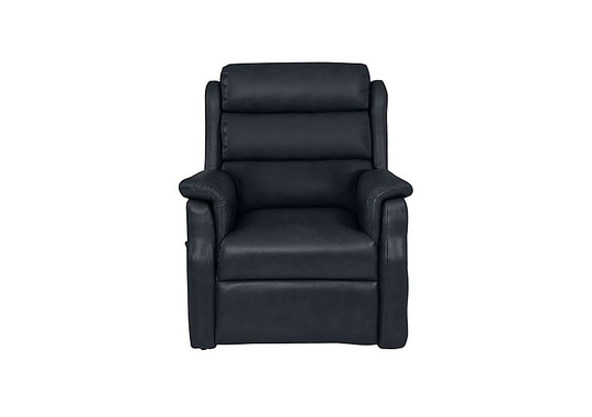 My Chair McCoy Leather Lift and Rise Chair - Blue
