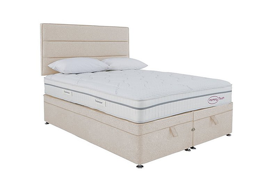 Sleepeezee - Memory Touch Ortho End-lift Ottoman Divan Set - Super King