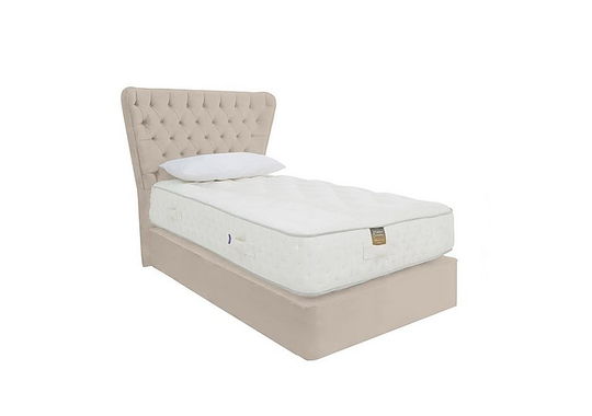 Harrison Spinks - Yorkshire 25,000 Divan Set - Single - Cream