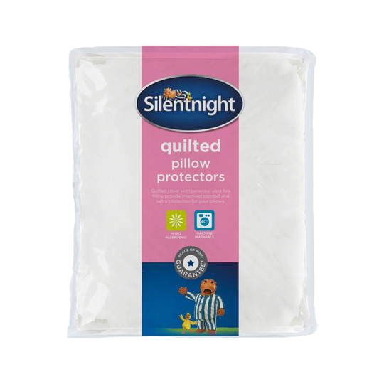 Quilted Pillow Protector Plus 2 Pack