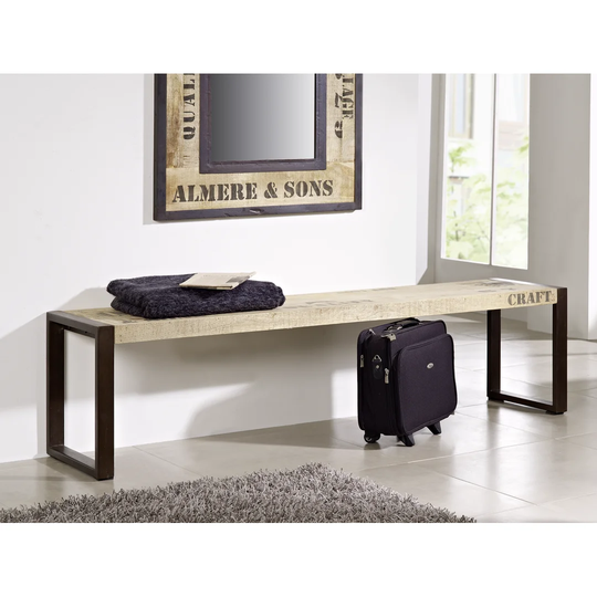 Factory Wood Bench