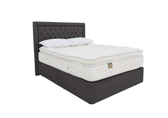 Harrison Spinks - Yorkshire 20,000 Pillow Top Divan Set - King Size - Grey