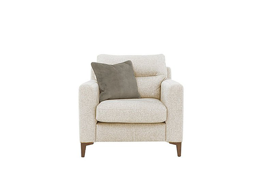 Uniqa Fabric Power Recliner Armchair