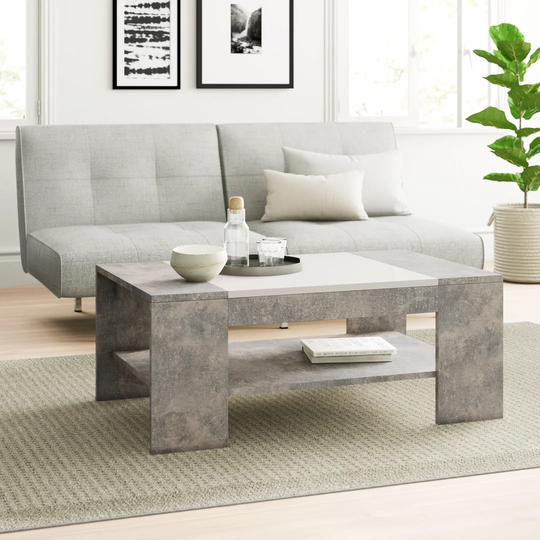 Liutcho coffee table with storage space