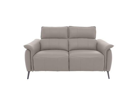 Jude 2 Seater Leather Sofa - Grey