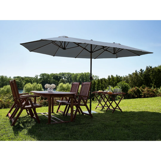 Angastina 4.6m x 2.7m Rectangular Traditional Parasol