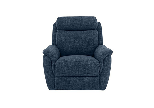 Orlando Fabric Chair - Blue
