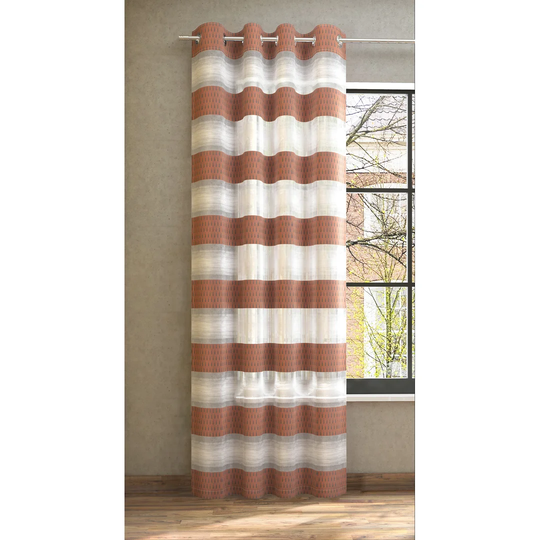 Alesiram Eyelet Semi-Sheer Curtain
