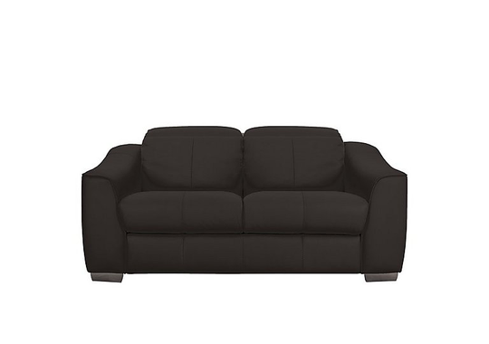 Xavier 2 Seater Leather Power Recliner Sofa with Power Headrests - Brown- World of Leather