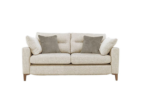 Uniqa 2 Seater Fabric Sofa - Beige