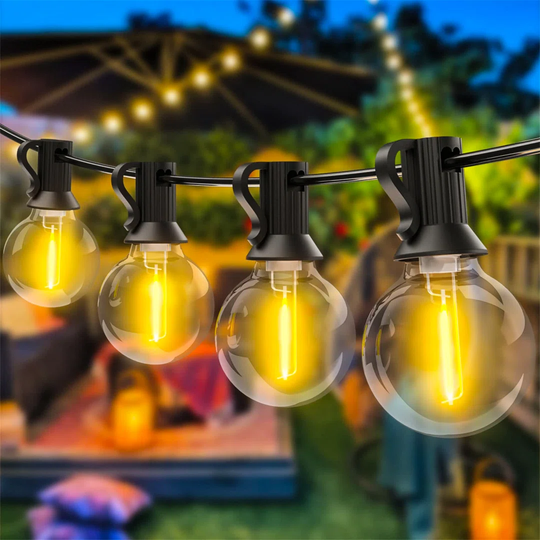 Andaleeb 18.3M 33 - Bulb Festoon Lights String Light (End to End Connectable)