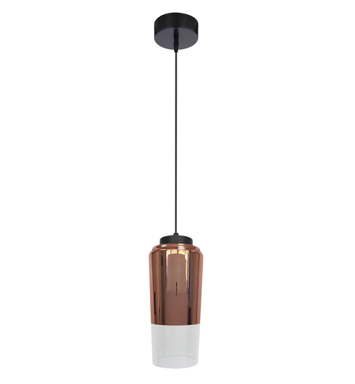 Tube 1-Light Novelty Cylinder Pendant