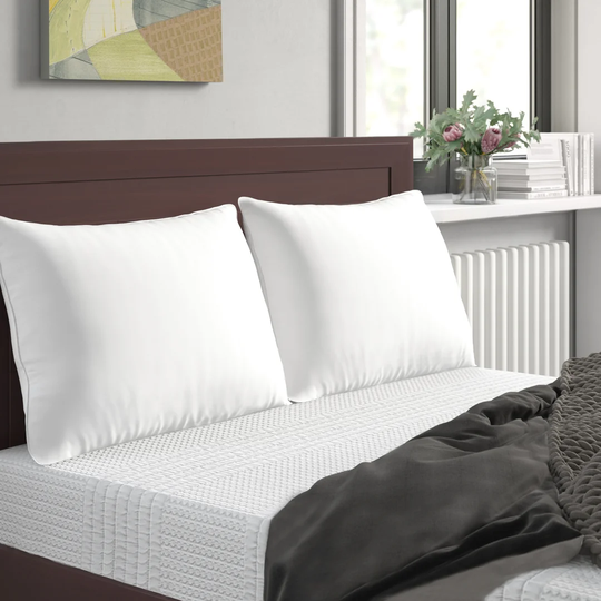 Snuggledown Clusterdown Medium Support Back Sleeper Pillow