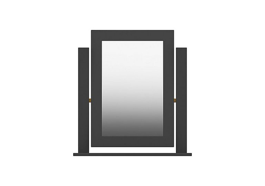 London Bedrooms - Euston Dressing Table Mirror - Grey