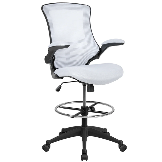 Mid-Back Ergonomic Mesh Draughtsman Chair