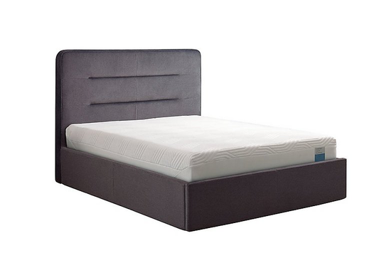 TEMPUR - Linear Ottoman Bed Frame - Double - Grey