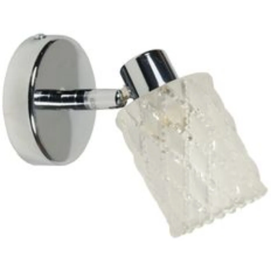 Priya 1 - Light Chrome Wall Spotlight