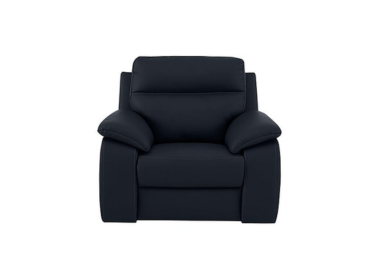 Nicoletti - Pepino Leather Armchair - Blue