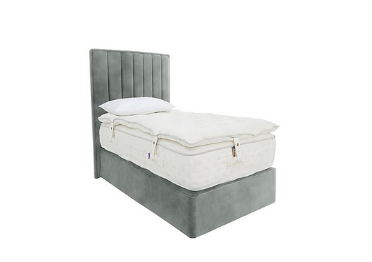 Harrison Spinks - Yorkshire 40,000 Divan Set - Single - Grey