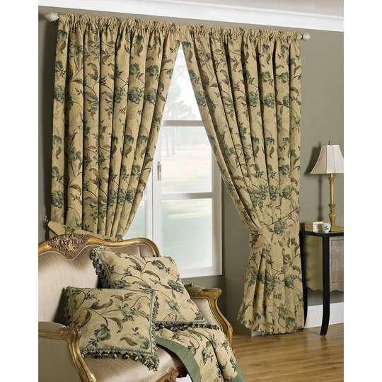 Garda Pencil Pleat Room Darkening Curtains