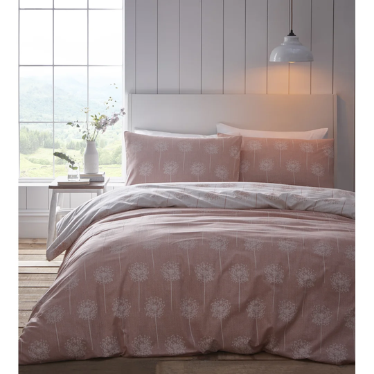 Bobby Dandelion Floral Easycare Duvet Cover Set
