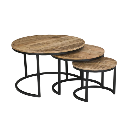 Mauricio 3 Piece Nest of Tables