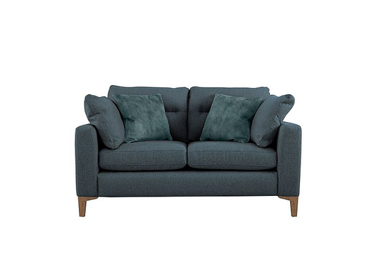 Uniqa 2 Seater Fabric Sofa - Teal