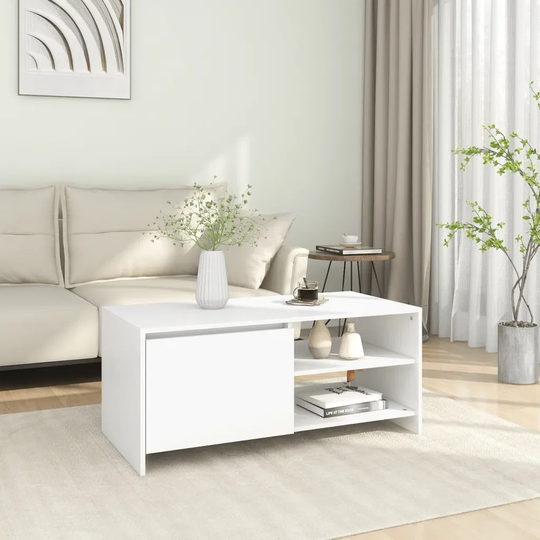 Ebern Designs Coffee Table Sonoma Oak 102X50x45 Cm Engineered Wood