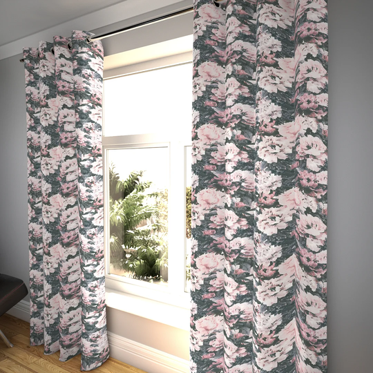 Ethridge Pencil Pleat Room Darkening Curtain