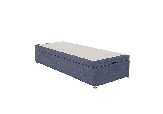 Sleep Story - End-lift Ottoman Divan Base - Single - Blue