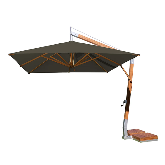 Yadira 3.4m Square Cantilever Parasol