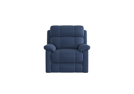 Relax Station Komodo Fabric Recliner Armchair - Blue