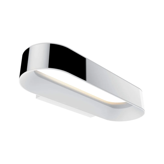 Cobberas 1 - Light LED Silver Vanity Light