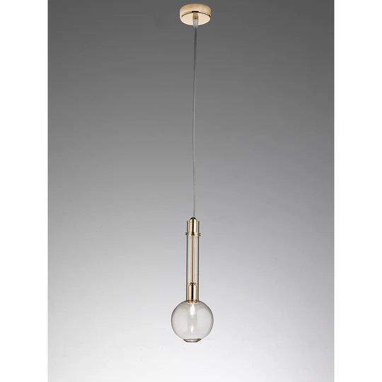 1 - Light Teardrop Globe Pendant