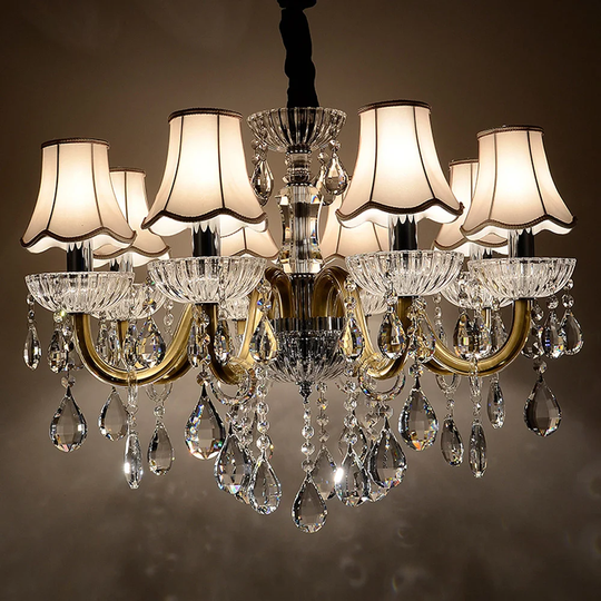 Mulfo 8 - Light Shaded Chandelier