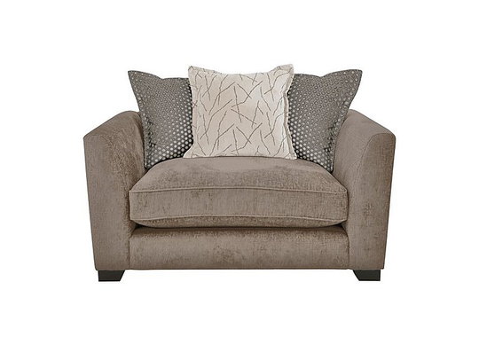Boutique Lavish Fabric Scatter Back Snuggler - Brown