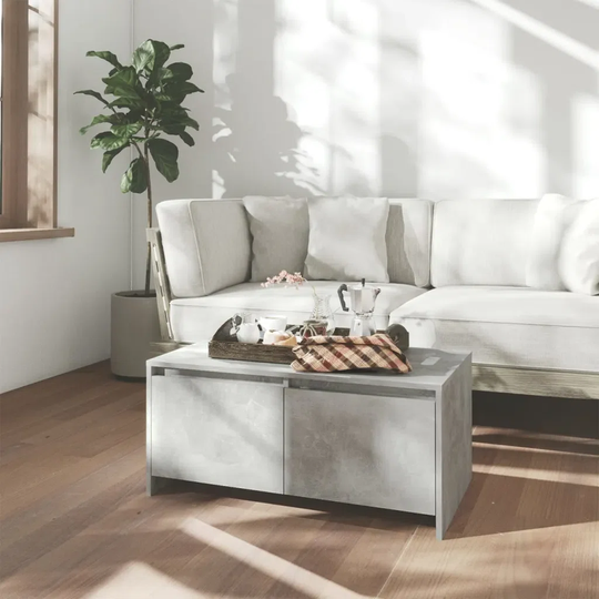 Ebern Designs Coffee Table Black 90X50x41.5 Cm Chipboard