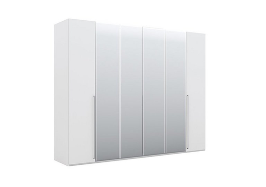 Lisia 6 Door Wardrobe with 4 Mirrors