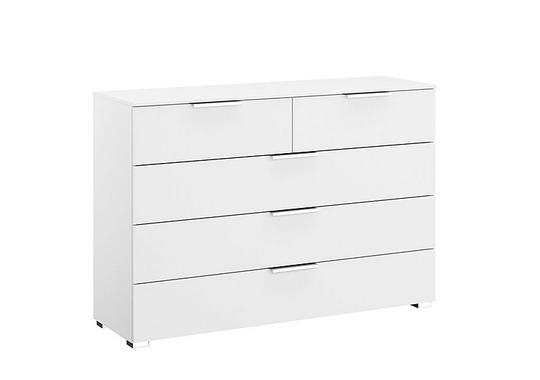 Rauch - Lando 5 Drawer Chest - White