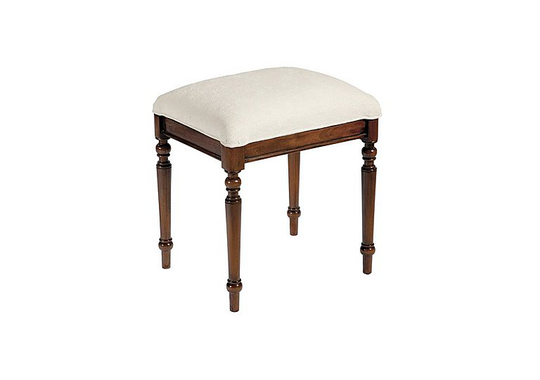 Loxley Upholstered Stool - Brown