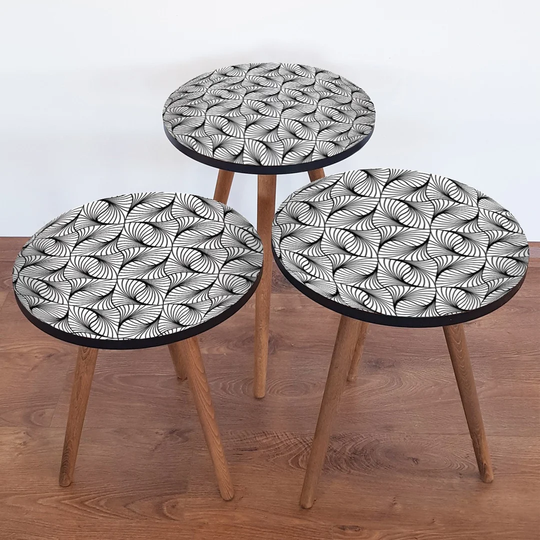 Beecher 3 Piece Nest of Tables