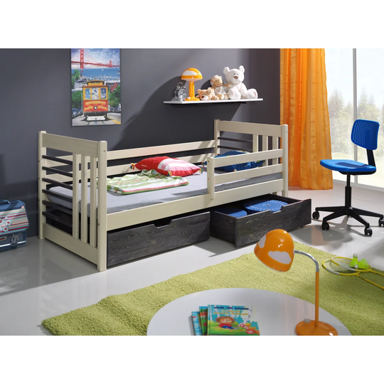 Muldoon Convertible Toddler Bed with Drawers