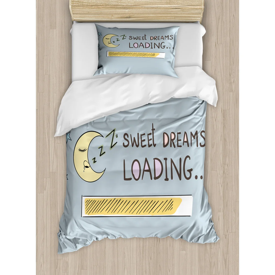 Rowell Multicolour 100% Brushed Microfibre Duvet Cover Set