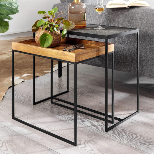 Jalill 2 Piece Coffee Table Set