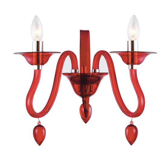 Hailey 2-Light Candle Wall Light